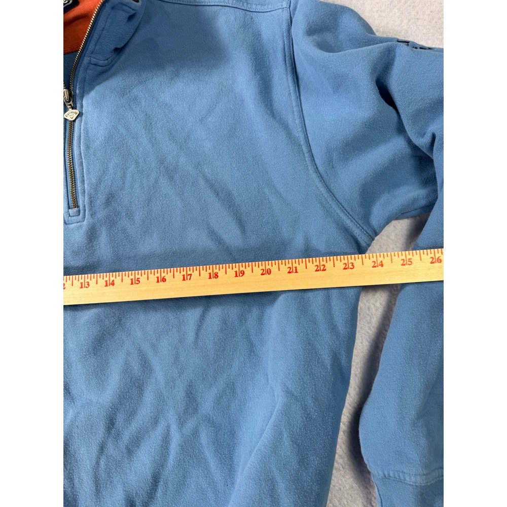 Callaway Golf Sport Mens Large Blue Quarter Zip Fleece Pullover Sweatshirt L - Picture 6 of 7